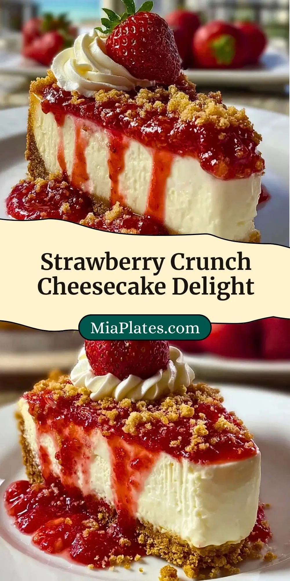 Strawberry Crunch Cheesecake Delight (3)
