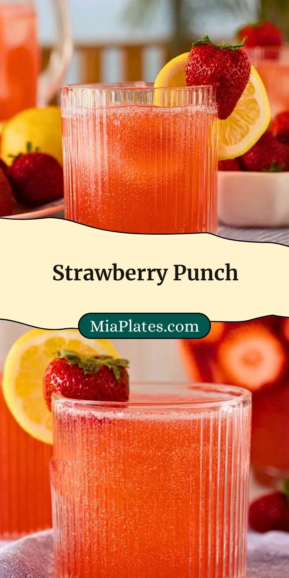 Strawberry Punch Pin 2