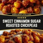 Sweet Cinnamon Sugar Roasted Chickpeas (5)