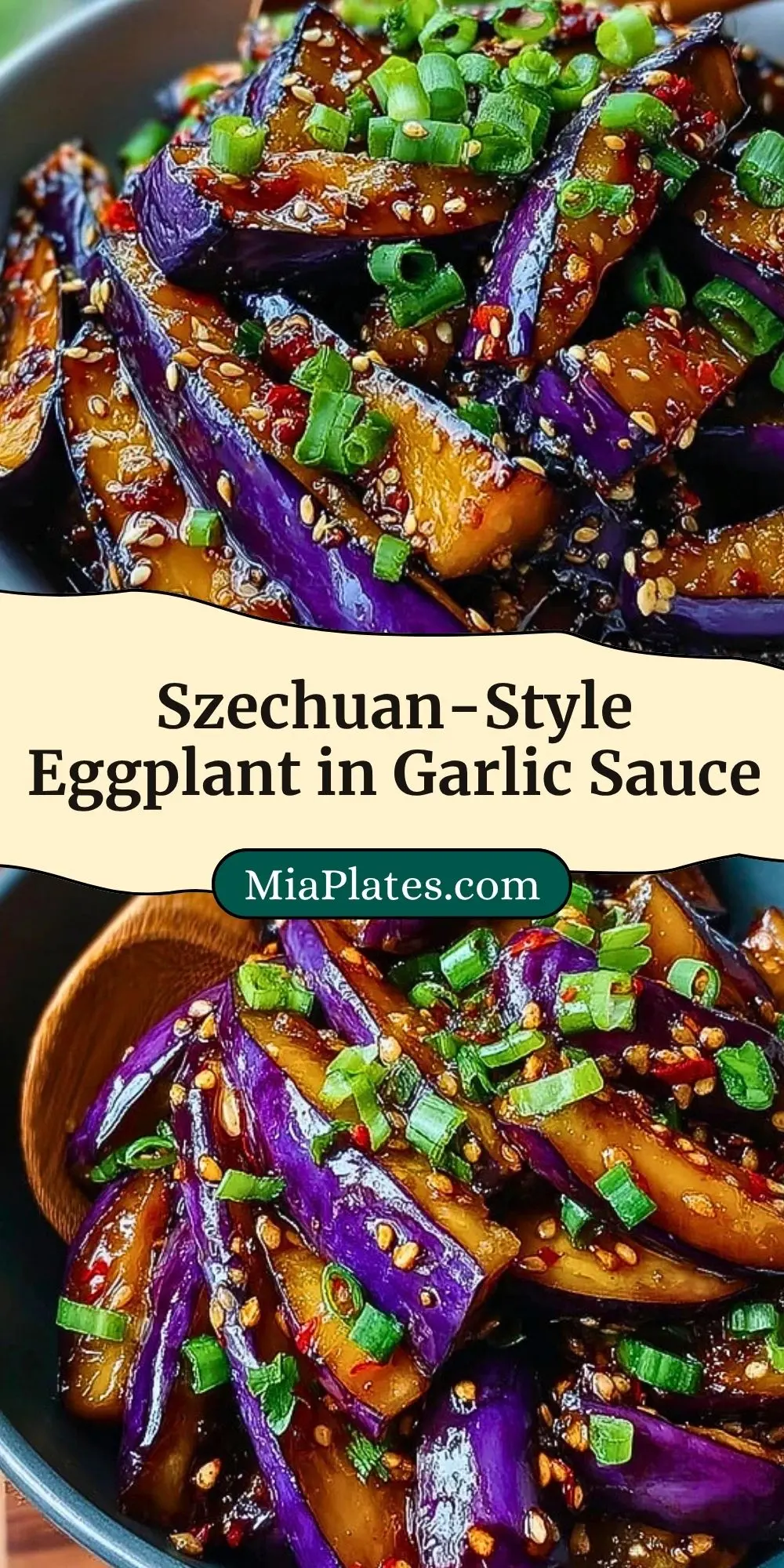 Szechuan-Style Eggplant in Garlic Sauce (3)