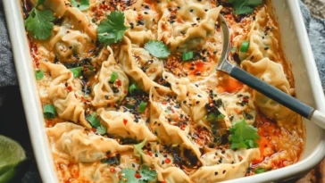 Thai Dumpling Casserole