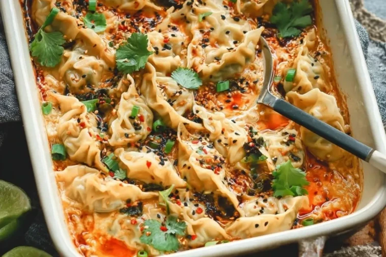 Thai Dumpling Casserole