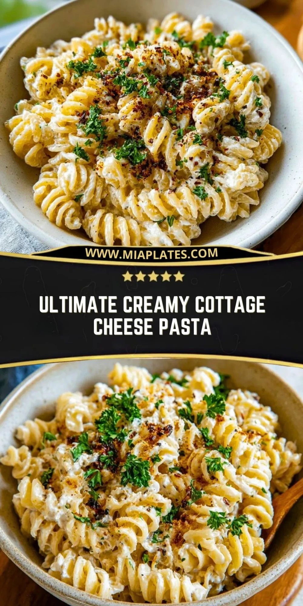 Ultimate Creamy Cottage Cheese Pasta (2)