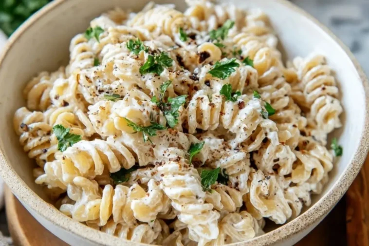 Ultimate Creamy Cottage Cheese Pasta