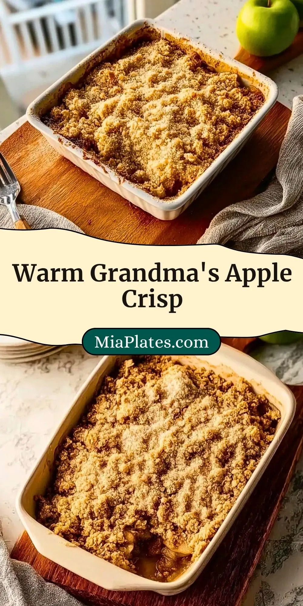 Warm Grandma's Apple Crisp (3)