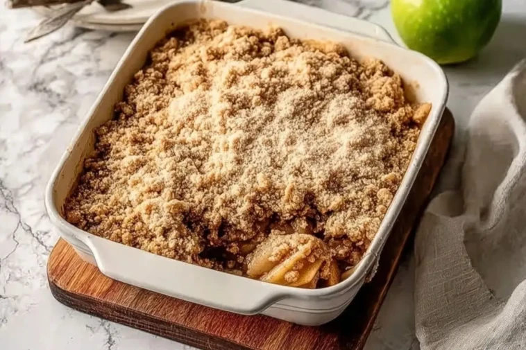 Warm Grandma's Apple Crisp