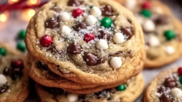 Winter Wonderland Chocolate Chip Cookies