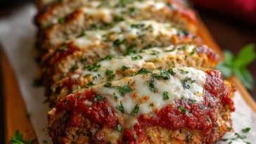 Parmesan Chicken Meatloaf