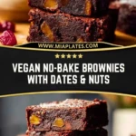 Vegan No-Bake Brownies with Dates & Nuts (2)